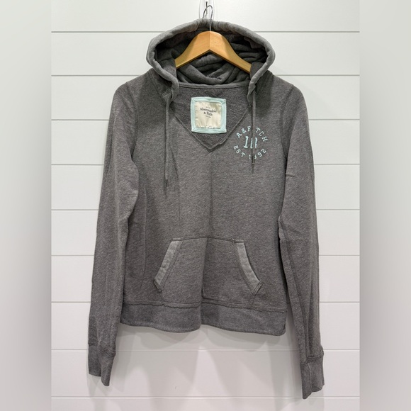 Abercrombie & Fitch Charcoal Hoodie - Picture 2 of 5